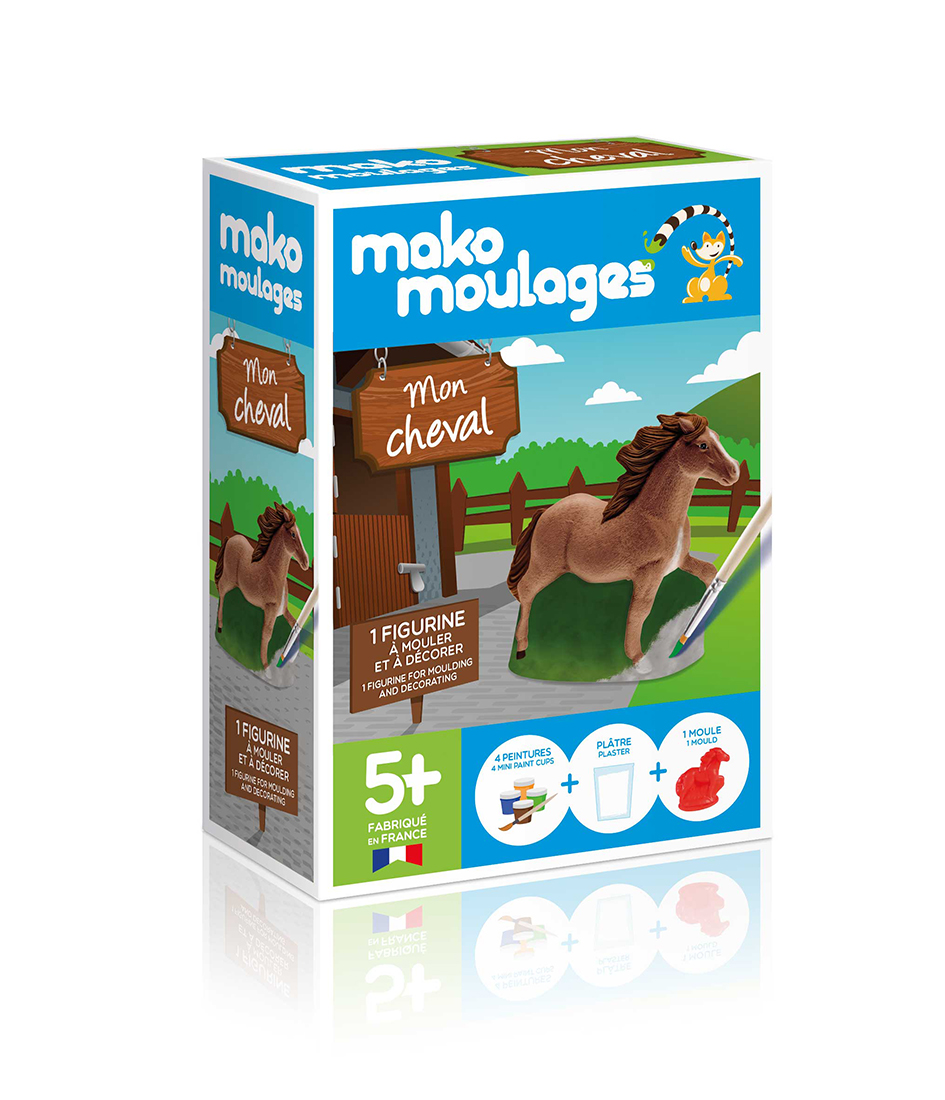 Mako moulages - Mon cheval MAKO MOULAGES P_481577 : La Plume à
