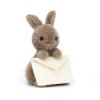 Peluche lapin messager Jellycat
