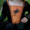 Robe de sorcière araignée Sybille