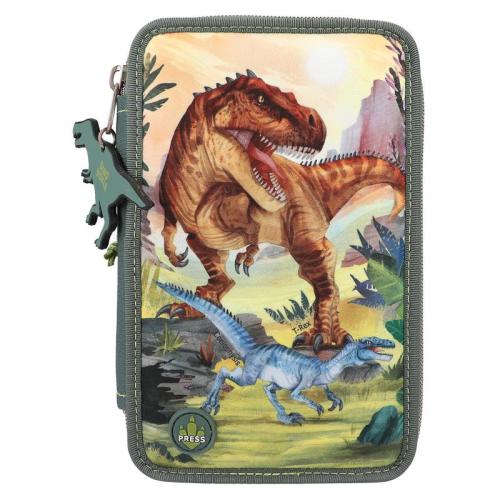 Trousse 3 compartiments Dino World